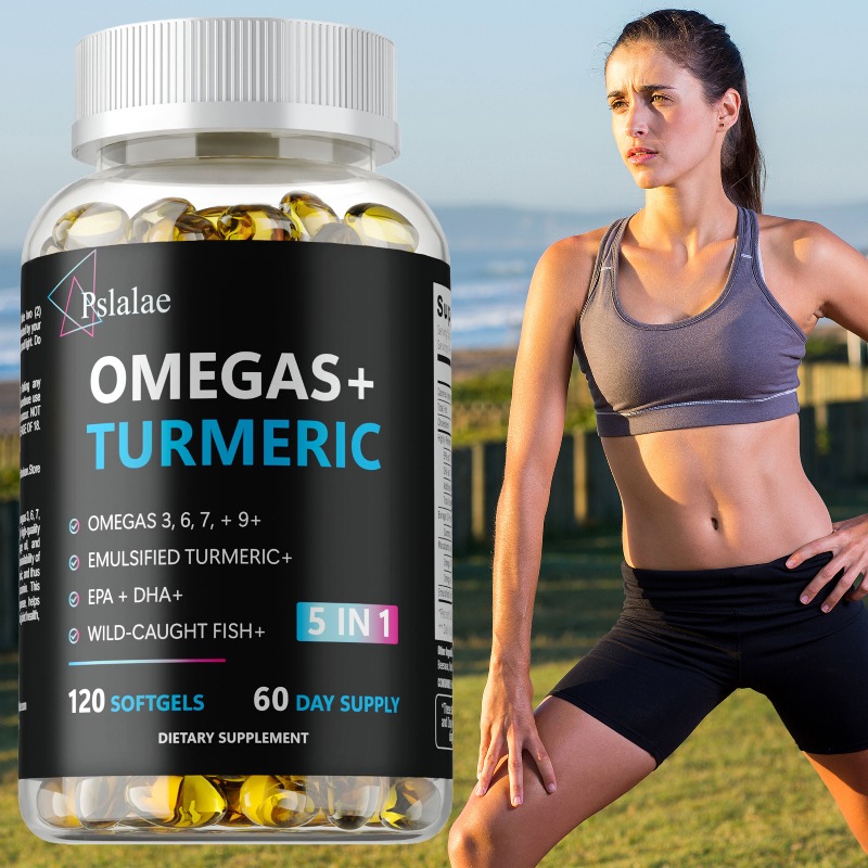 Cápsulas Omegas+ com Cúrcuma - - Turmeric Curcumin Capsule avaliação e preço
