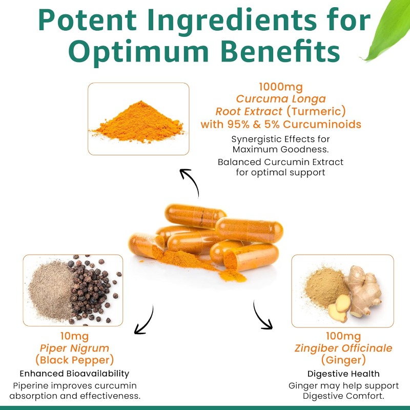 Nutrição Curcumina Suplemento  - Turmeric Curcumin Capsule avaliação e preço