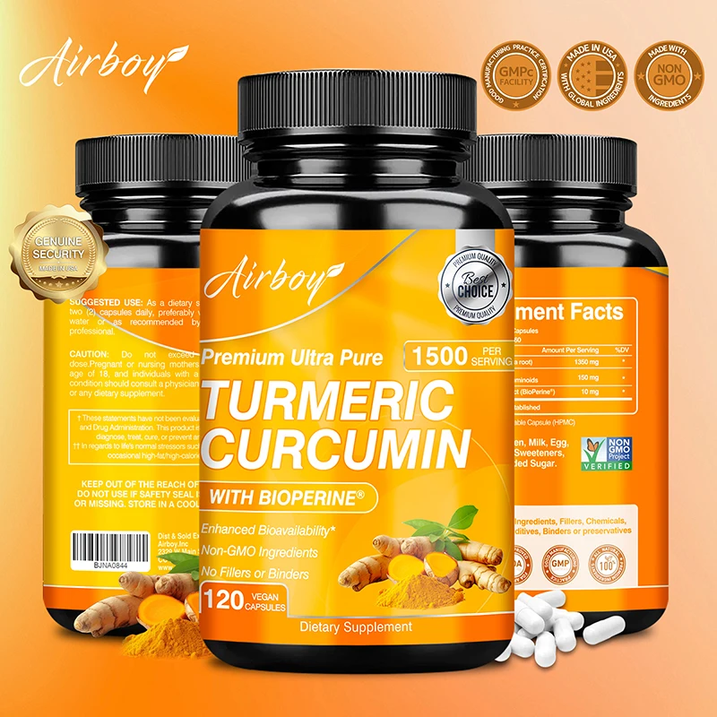 Cápsulas de curcumina de cúrcu - Turmeric Curcumin Capsule avaliação e preço
