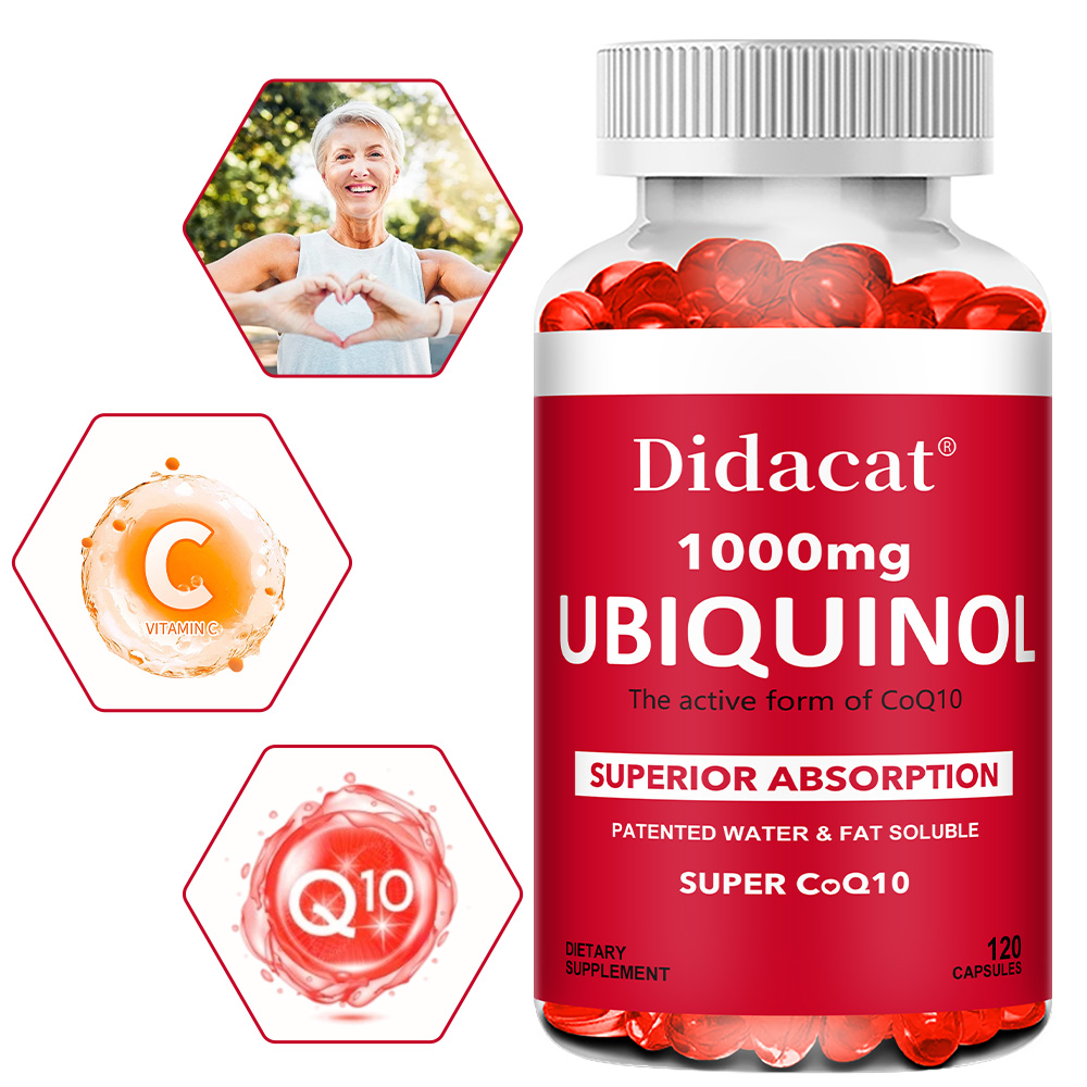 Ubiquinol CoQ10 1000mg Softgel - Coq10 Ubiquinol Softgel avaliação e preço