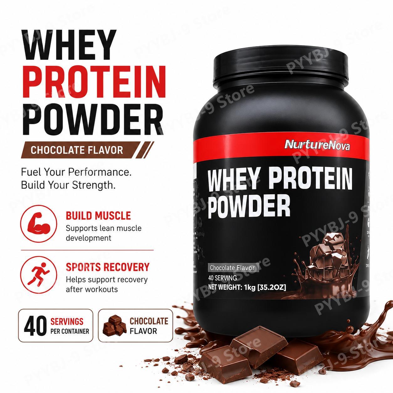 NurtureNova Whey Protein Powde - Nutrition Of Fitness avaliação e preço