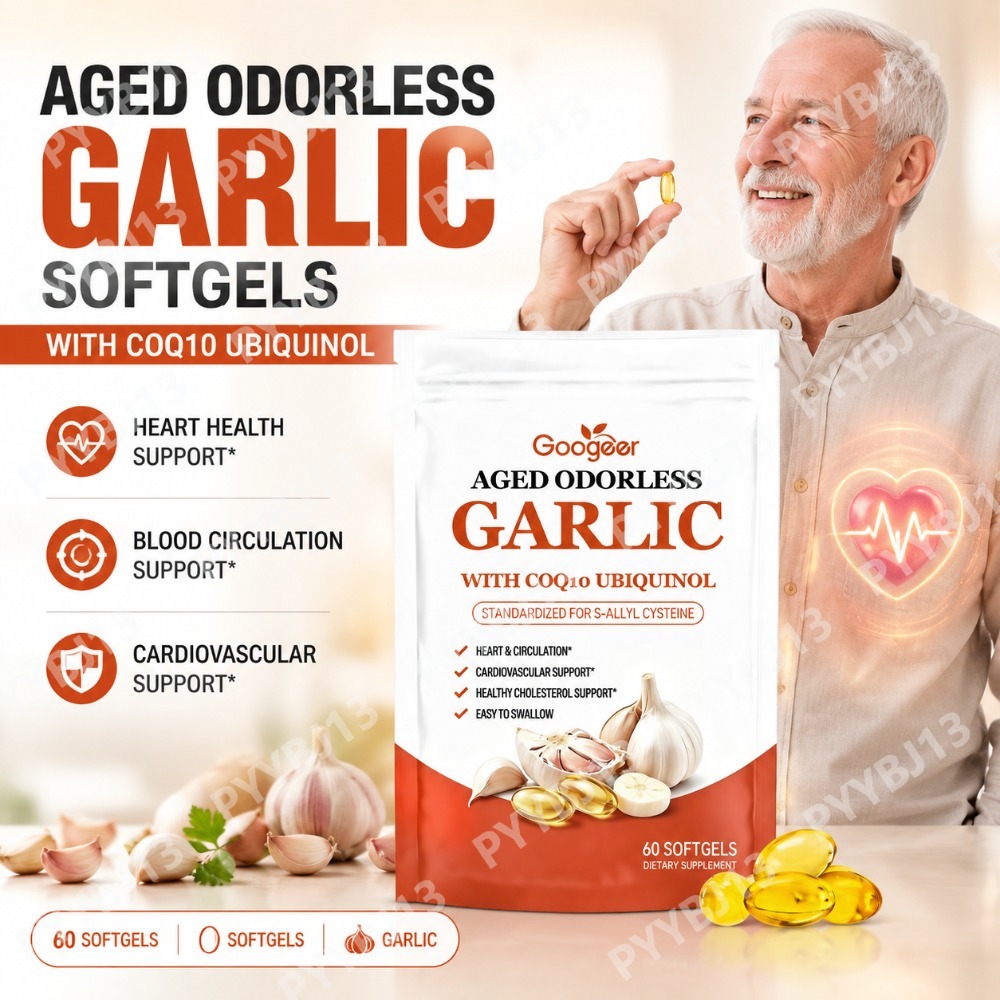 Googeer Extrato de Alho Envelh - Coq10 Ubiquinol Softgel avaliação e preço