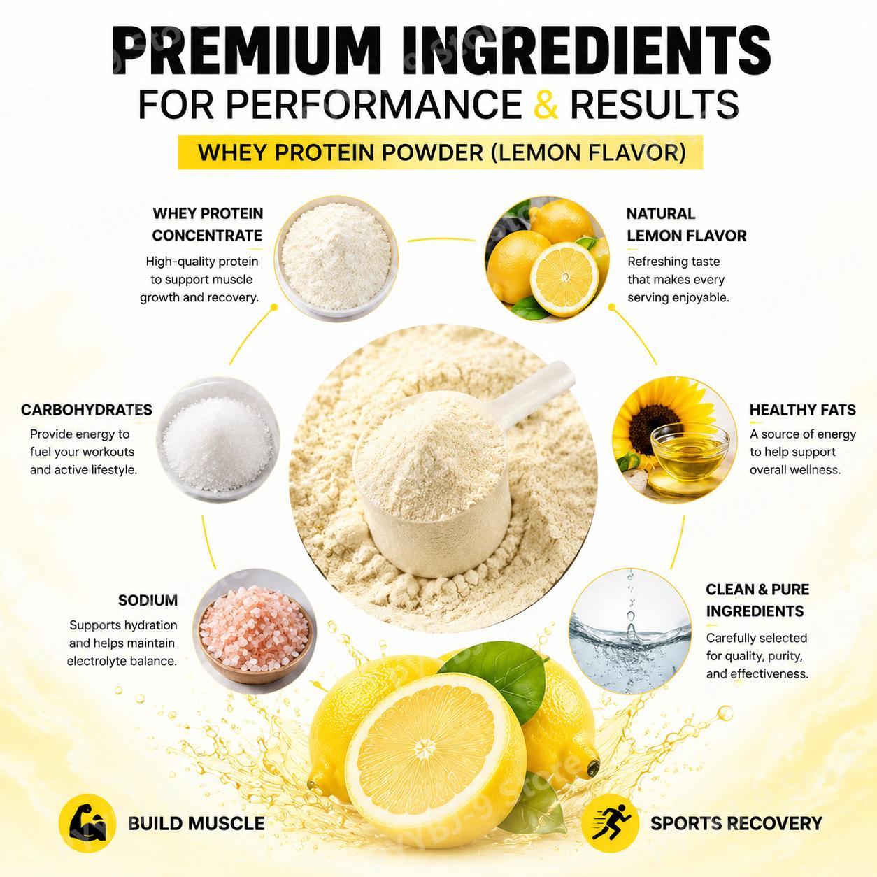 Pó de Proteína Whey NurtureNov - Nutrition Of Fitness avaliação e preço